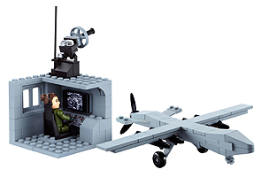HM Armed Forces RAF Reaper Aircraft and Remote Operator