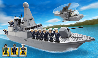 HM Armed Forces Royal Navy Destroyer