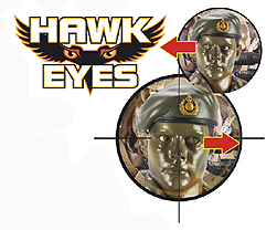 HM Armed Forces Royal Marines Talking Hawk Eyes Commando 
